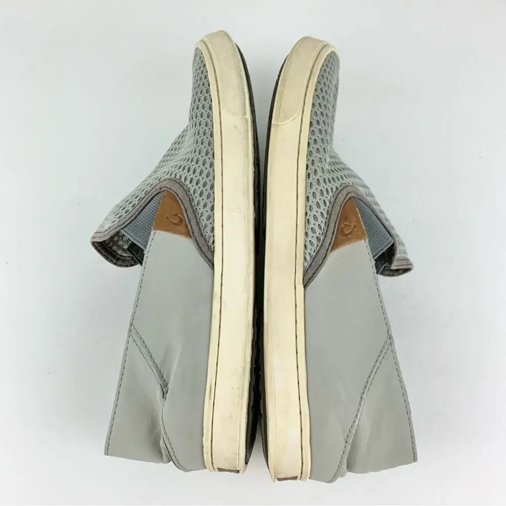 Olukai Pehuea Perforated Mesh Slip On Loafers Woman’s 9